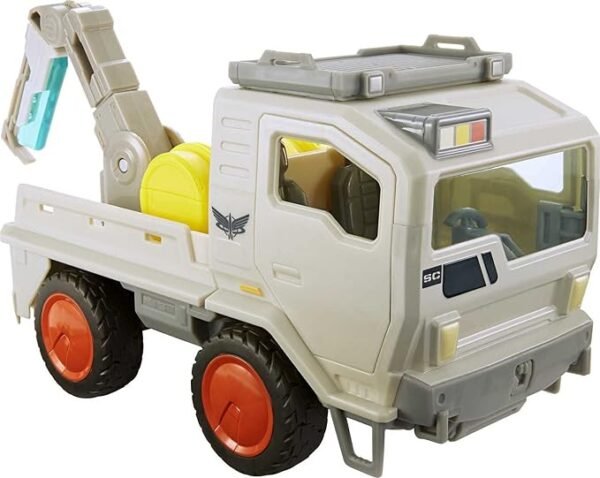 Disney Pixar Lightyear 5 Inch Scale Base Utility Vehicle, Authentic Movie Collector Toy, Rolling Wheels & Workable Parts HHJ91