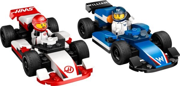 LEGO CITY F1 WILLIAMS RACING & HAAS F1 RACE CARS (60464) - Image 2