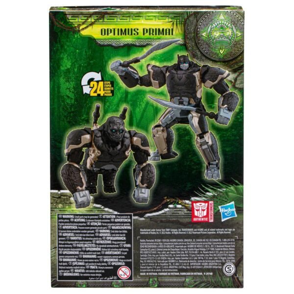 Transformers: Rise of the Beasts Voyager Class Optimus Primal Converting Action Figure  F5496 - Image 2