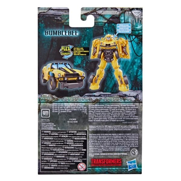 Transformers Toys Transformers: Rise of the Beasts Movie, Flex Changer Bumblebee Action Figure F4623 - Image 3