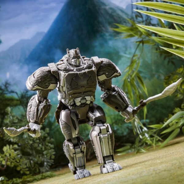 Transformers: Rise of the Beasts Voyager Class Optimus Primal Converting Action Figure  F5496 - Image 4