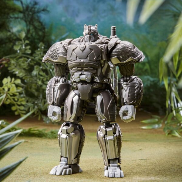 Transformers: Rise of the Beasts Voyager Class Optimus Primal Converting Action Figure  F5496 - Image 7