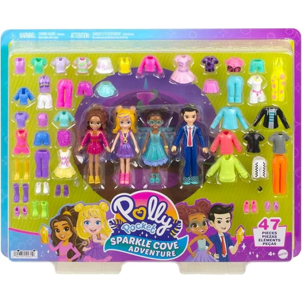 Polly Pocket Sparkle Cove Fashion Pack HKW10