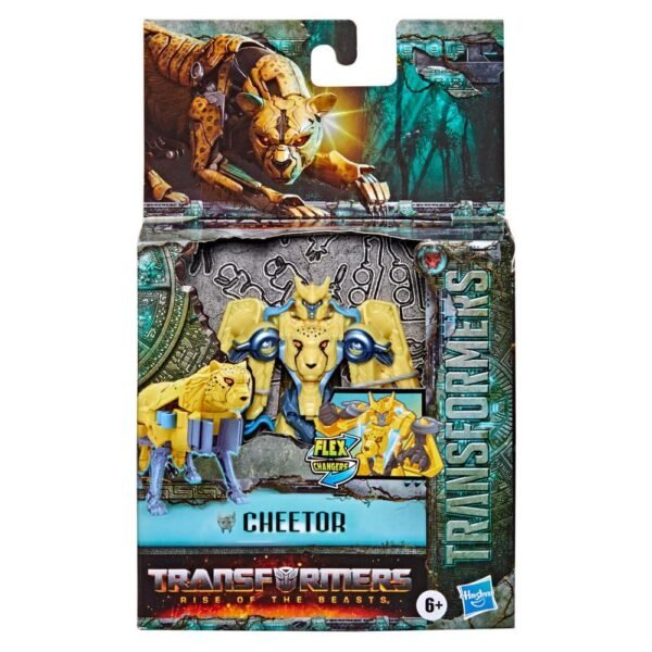 Transformers Toys Transformers: Rise of the Beasts Movie, Flex Changer Cheetor Action Figure F4639 - Image 2