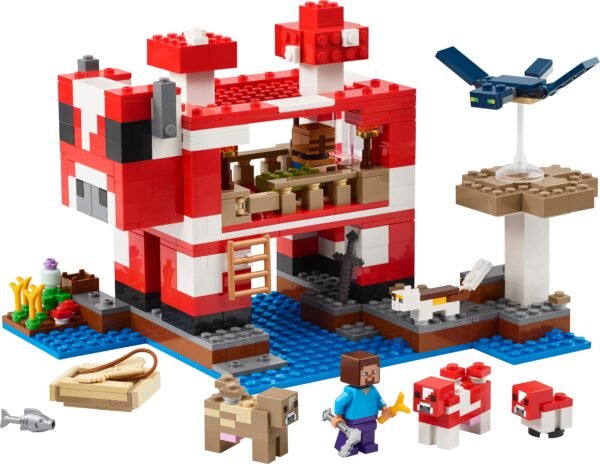 LEGO MINECRAFT THE MOOSHROOM HOUSE (21270) - Image 2
