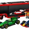 LEGO CITY F1 TRUCK WITH RB20 & AMR24 F1 CARS (60445) - Image 2