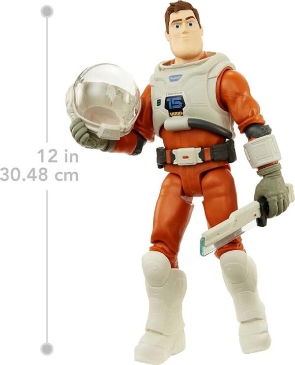 Lightyear Toys Disney Pixar Space Ranger Gear Buzz XL-01 Figure with Uniform & Tool Accessories, Authentic Detail, 14 Posable Joints HHK11 - Image 3