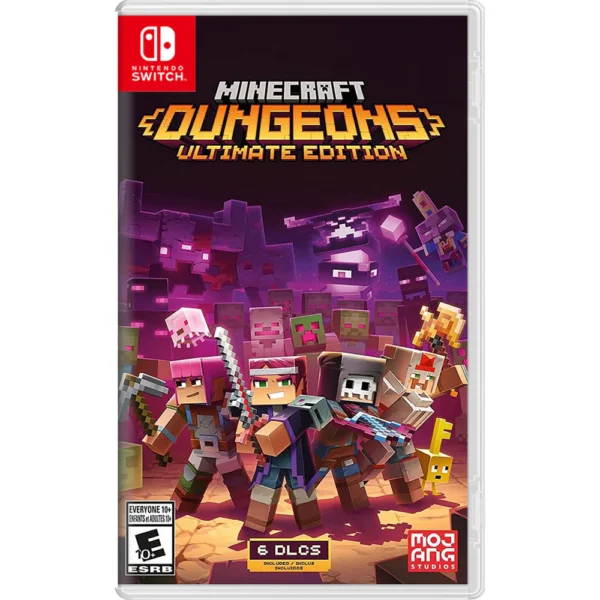NSW Minecraft Dungeons Ultimate Edition (Pal/Eng/Chi)