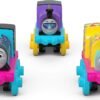 Thomas & Friends Minis Toy Trains with Sweet Glow-in-The-Dark Features, Multi-color FVJ71 - Image 2