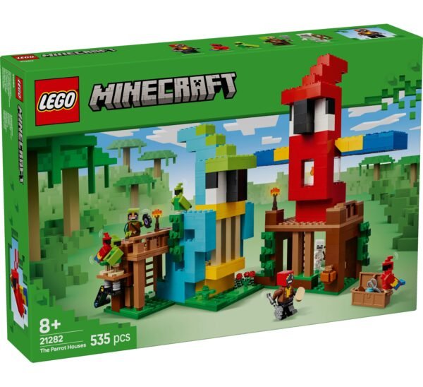 LEGO MINECRAFT THE PARROT HOUSES (21282)