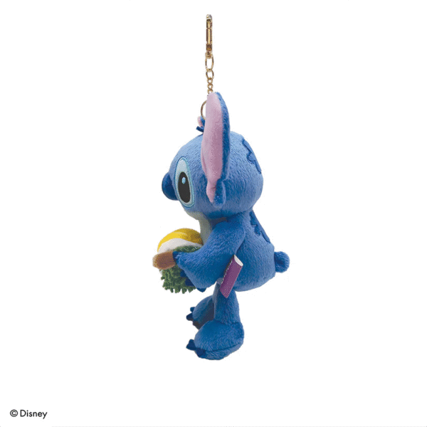 Disney 8" Stitch with Durian Plush Keychain Plush - Image 2