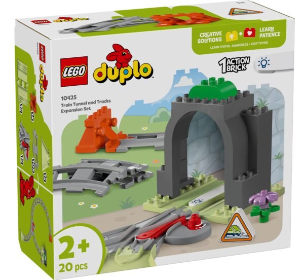 LEGO DUPLO TRAIN TUNNEL AND TRACKS EXPANSION SET (10425)