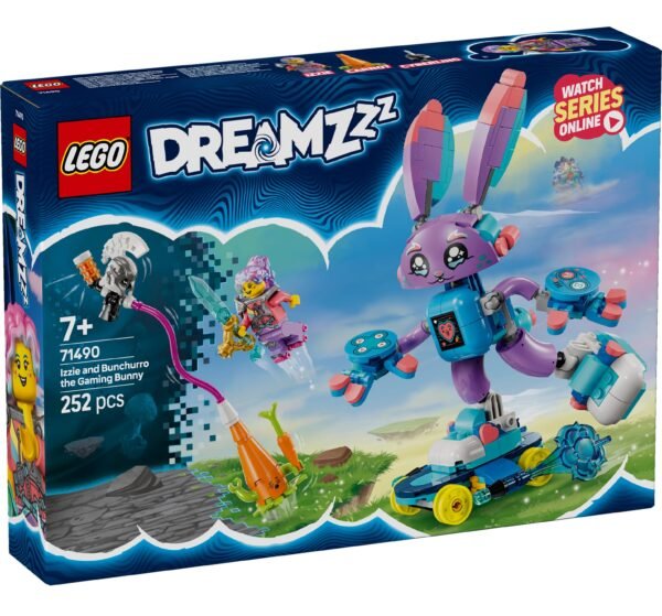 LEGO DREAMZ IZZIE AND BUNCHURRO THE GAMING BUNNY (71490)