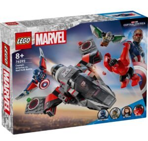 LEGO MARVEL CAPTAIN AMERICA VS RED HULK BATTLE (76292)