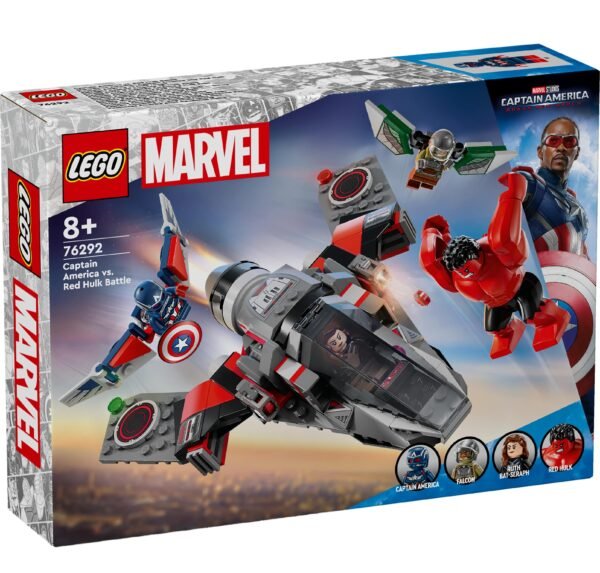 LEGO MARVEL CAPTAIN AMERICA VS RED HULK BATTLE (76292)