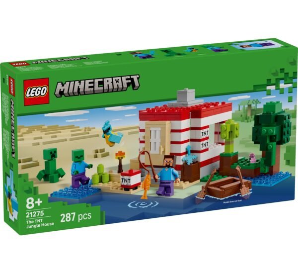 LEGO MINECRAFT THE TNT JUNGLE HOUSE (21275)