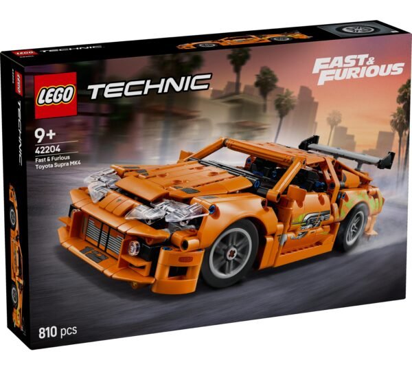 LEGO TECHNIC FAST AND FURIOUS TOYOTA SUPRA MK4 (42204)