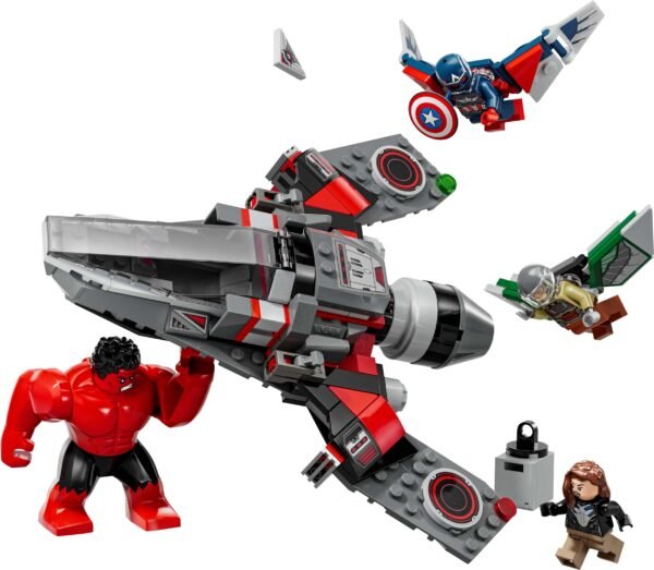 LEGO MARVEL CAPTAIN AMERICA VS RED HULK BATTLE (76292) - Image 2