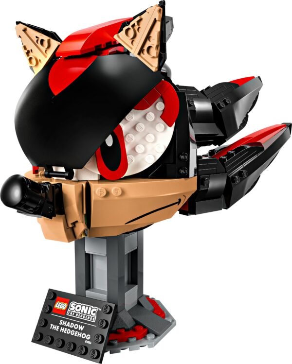 LEGO SONIC SHADOW HEAD BUST (77000) - Image 2