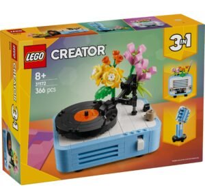 LEGO CREATOR RECORD PLAYER WITH FLOWERS (31172)