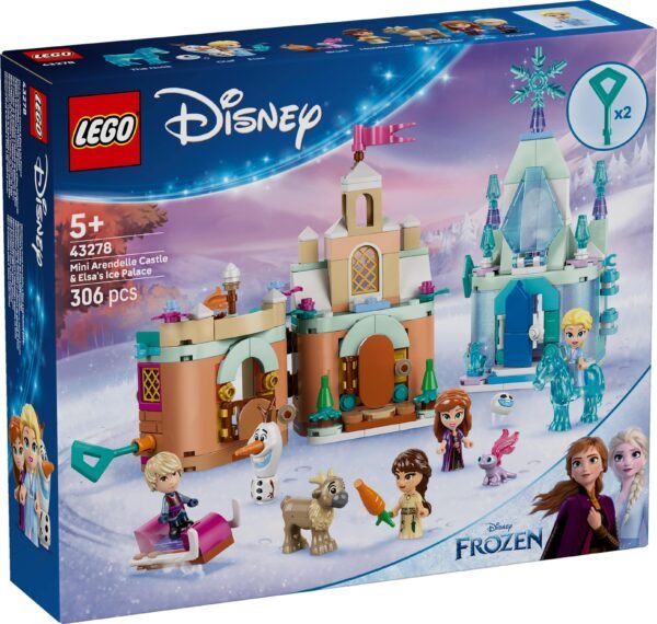 LEGO DISNEY MINI ARENDELLE CASTLE & ELSA'S ICE PALACE (43278)