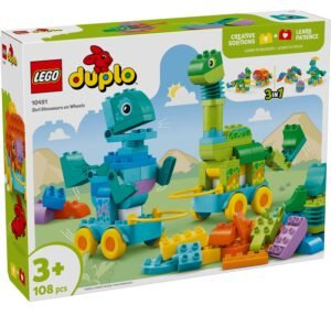 LEGO DUPLO 3IN1 DINOSAURS ON WHEELS (10451)