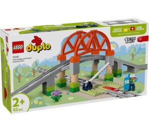 LEGO DUPLO TRAIN BRIDGE AND TRACKS EXPANSION SET (10426)