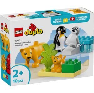 LEGO DUPLO WILD ANIMAL FAMILIES PENGUINS & LIONS (10442)