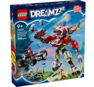 LEGO DREAMZ COOPER'S TIGER MECH & ZERO'S HOT ROD CAR (71497)
