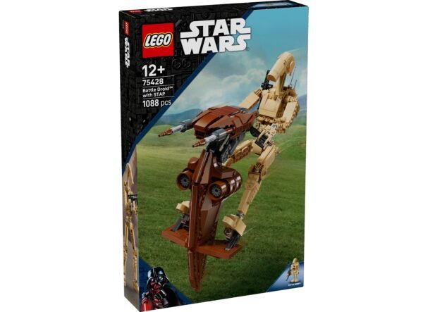 LEGO STAR WARS BATTLE DROID WITH STAP (75428)
