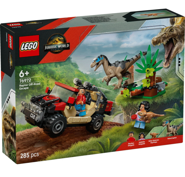 LEGO JURASSIC WORLD RAPTOR OFF-ROAD ESCAPE (76972)