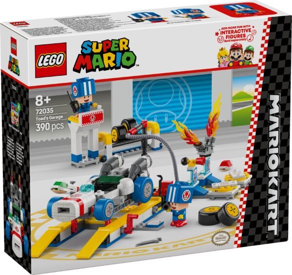 LEGO SUPER MARIO MARIO KART TOAD'S GARAGE (72035)