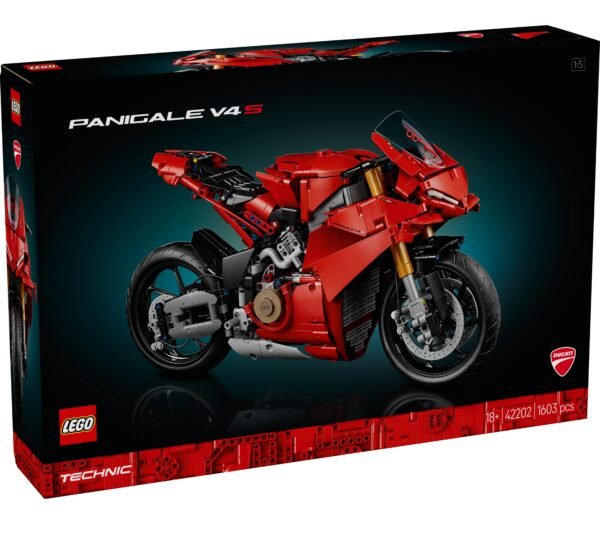 LEGO TECHNIC DUCATI RED BIKE (42202)