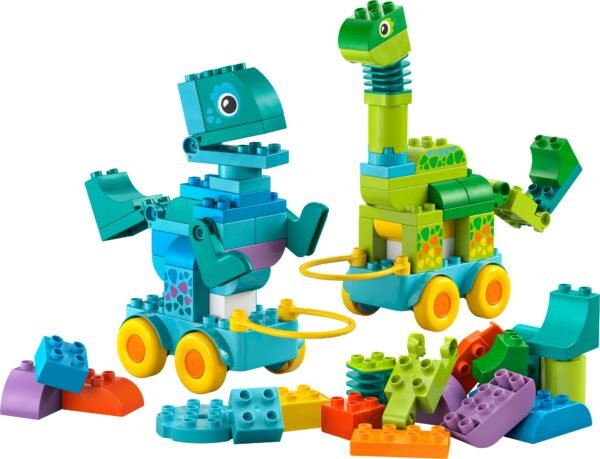 LEGO DUPLO 3IN1 DINOSAURS ON WHEELS (10451) - Image 2