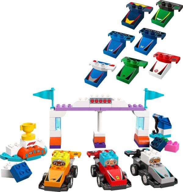 LEGO DUPLO F1 TEAM RACE CARS & DRIVERS (10445) - Image 2