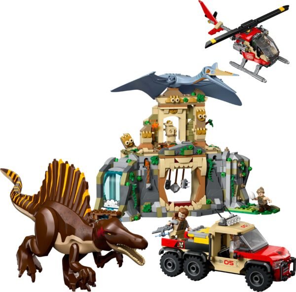 LEGO JURASSIC WORLD SPINOSAURUS & QUETZALCOATLUS AIR MISSION (76976) - Image 2