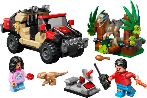 LEGO JURASSIC WORLD RAPTOR OFF-ROAD ESCAPE (76972) - Image 2