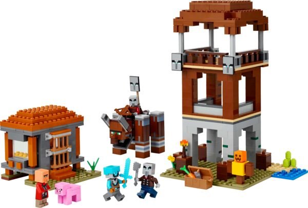 LEGO MINECRAFT THE PILLAGER OUTPOST AND RAVAGER (21278) - Image 2
