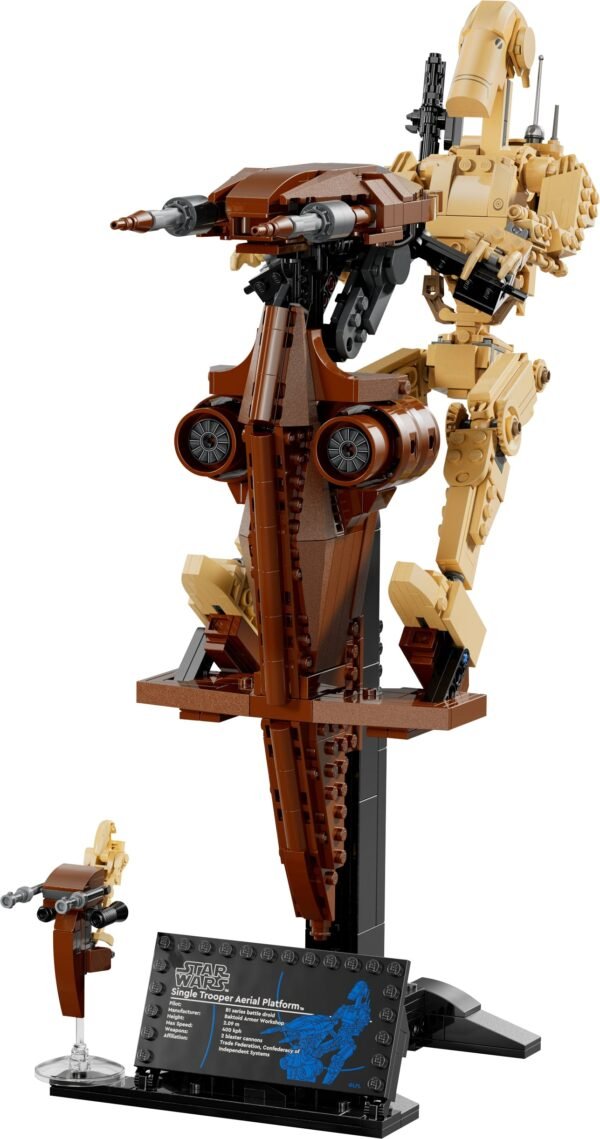 LEGO STAR WARS BATTLE DROID WITH STAP (75428) - Image 2