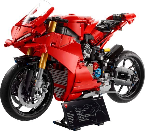 LEGO TECHNIC DUCATI RED BIKE (42202) - Image 2