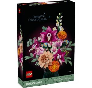 LEGO BOTANICALS PRETTY PINK FLOWER BOUQUET (10342)