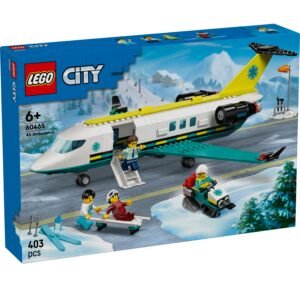 LEGO CITY EMERGENCY AIR AMBULANCE AIRPLANE (60465)