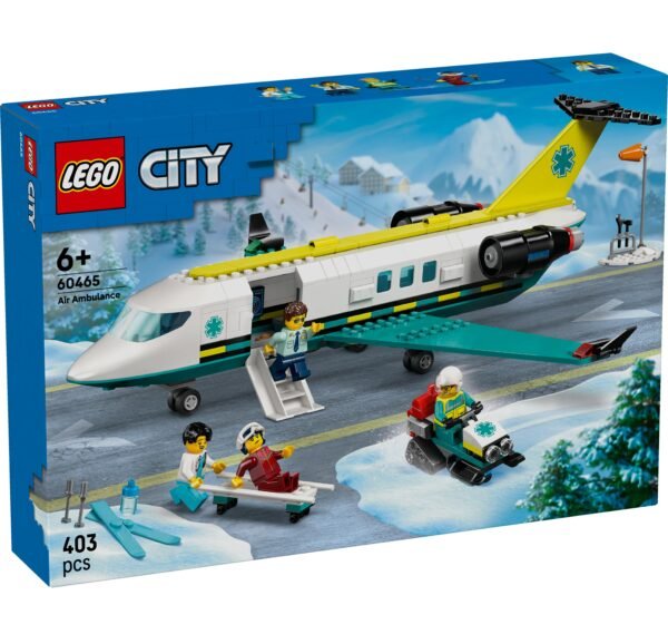 LEGO CITY EMERGENCY AIR AMBULANCE AIRPLANE (60465)
