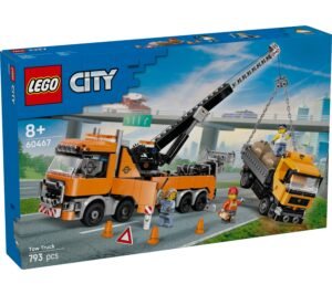 LEGO CITY HEAVY-DUTY RECOVERY TOW TRUCK WITH CRANE (60467)