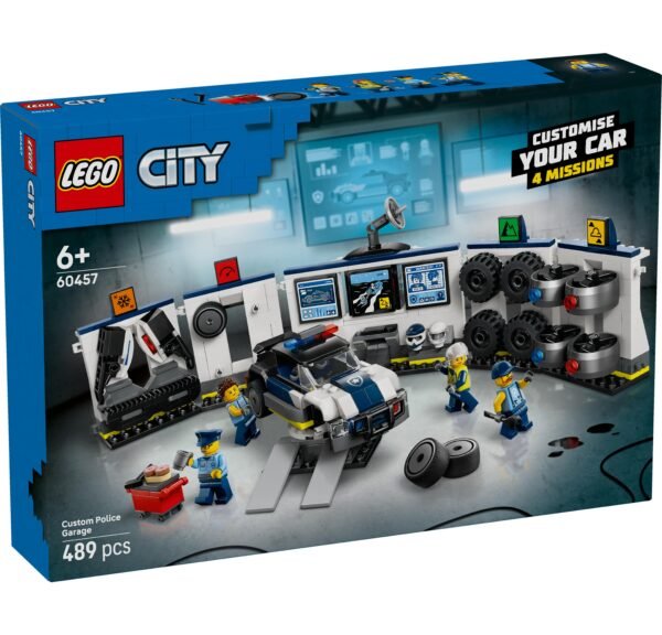 LEGO CITY CUSTOM POLICE CAR GARAGE (60457)