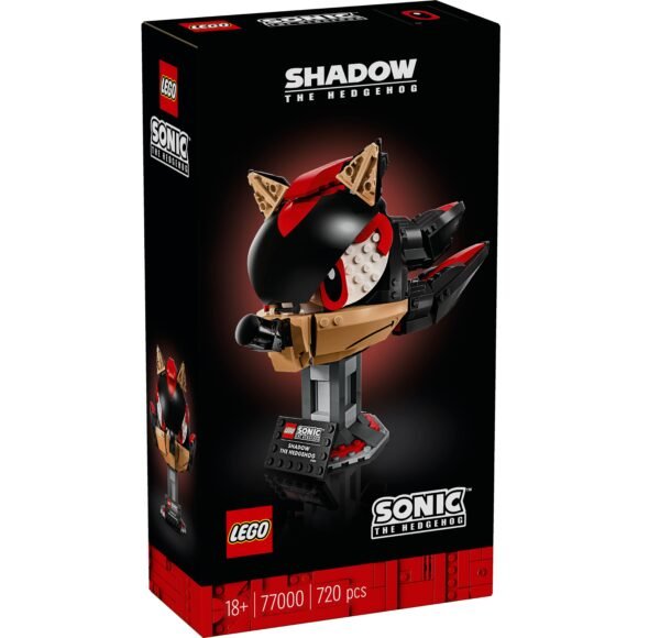 LEGO SONIC SHADOW HEAD BUST (77000)