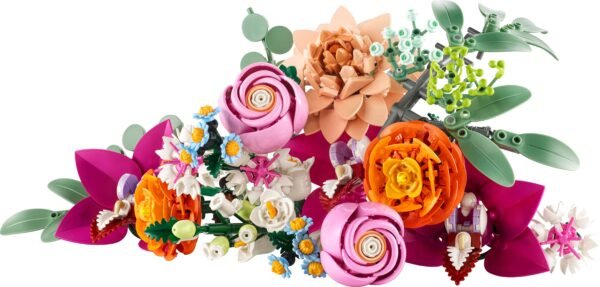 LEGO BOTANICALS PRETTY PINK FLOWER BOUQUET (10342) - Image 2
