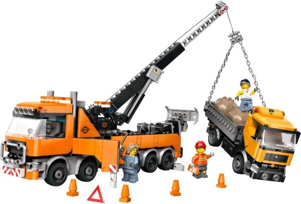 LEGO CITY HEAVY-DUTY RECOVERY TOW TRUCK WITH CRANE (60467) - Image 2