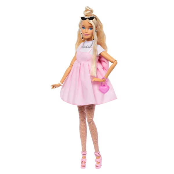 Barbie Deluxe Style Doll #3 in Pastel Pink Barbiecore Dress HYV27 - Image 2