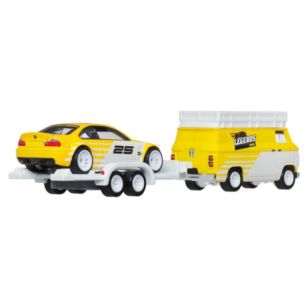 Hot Wheels Legends Tour Team Transport 2-Pack Hauler & Car JFM93 - Image 3